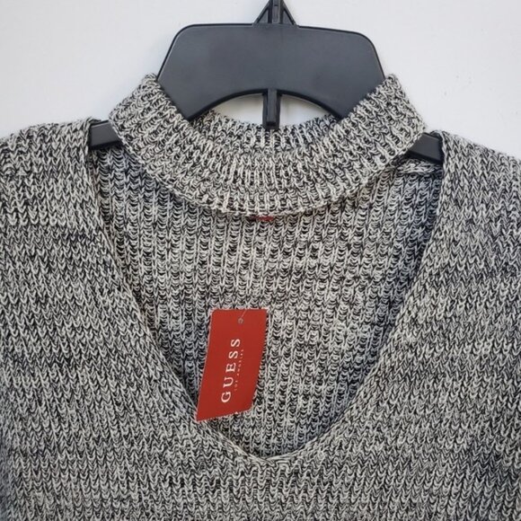 NWT Guess Sweater Lace Up details Size Small - Picture 4 of 15